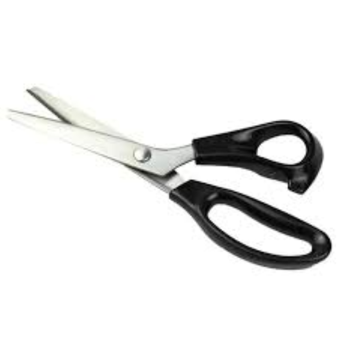 SCISSORS 9   BLACK HANDLE